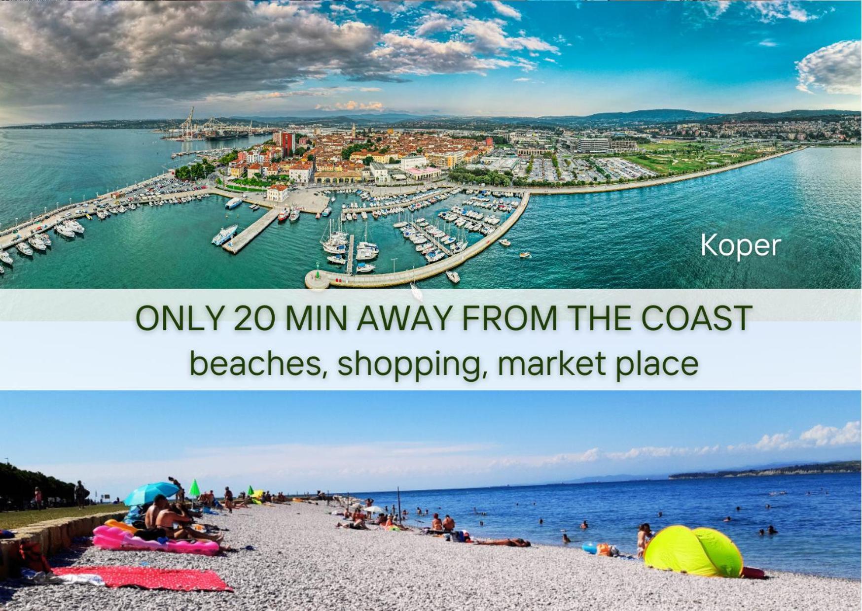 Guesthouse Kamniti Rob Črni Kal 외부 사진